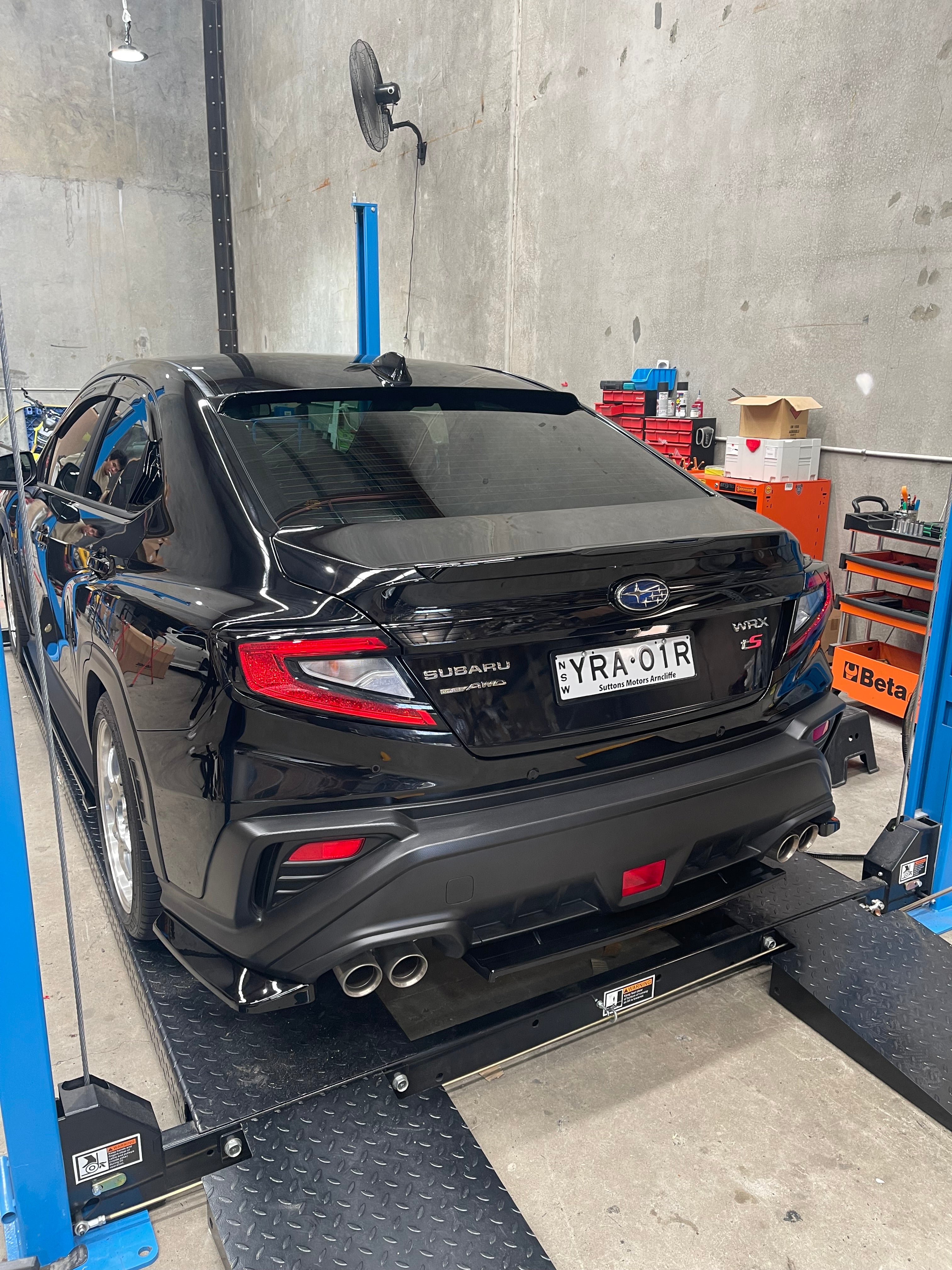 STI Style Full Bodykit For Subaru WRX VB 2022+ (Gloss Black)