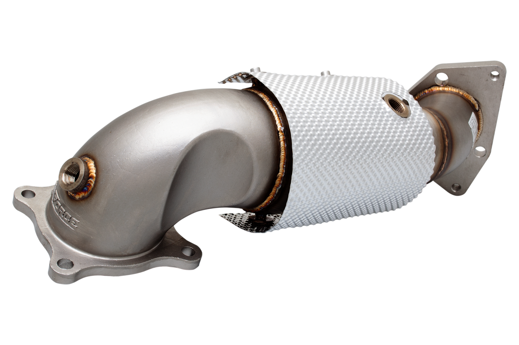 Honda Civic FK8 Type R Downpipe with High Flow Cat Kit