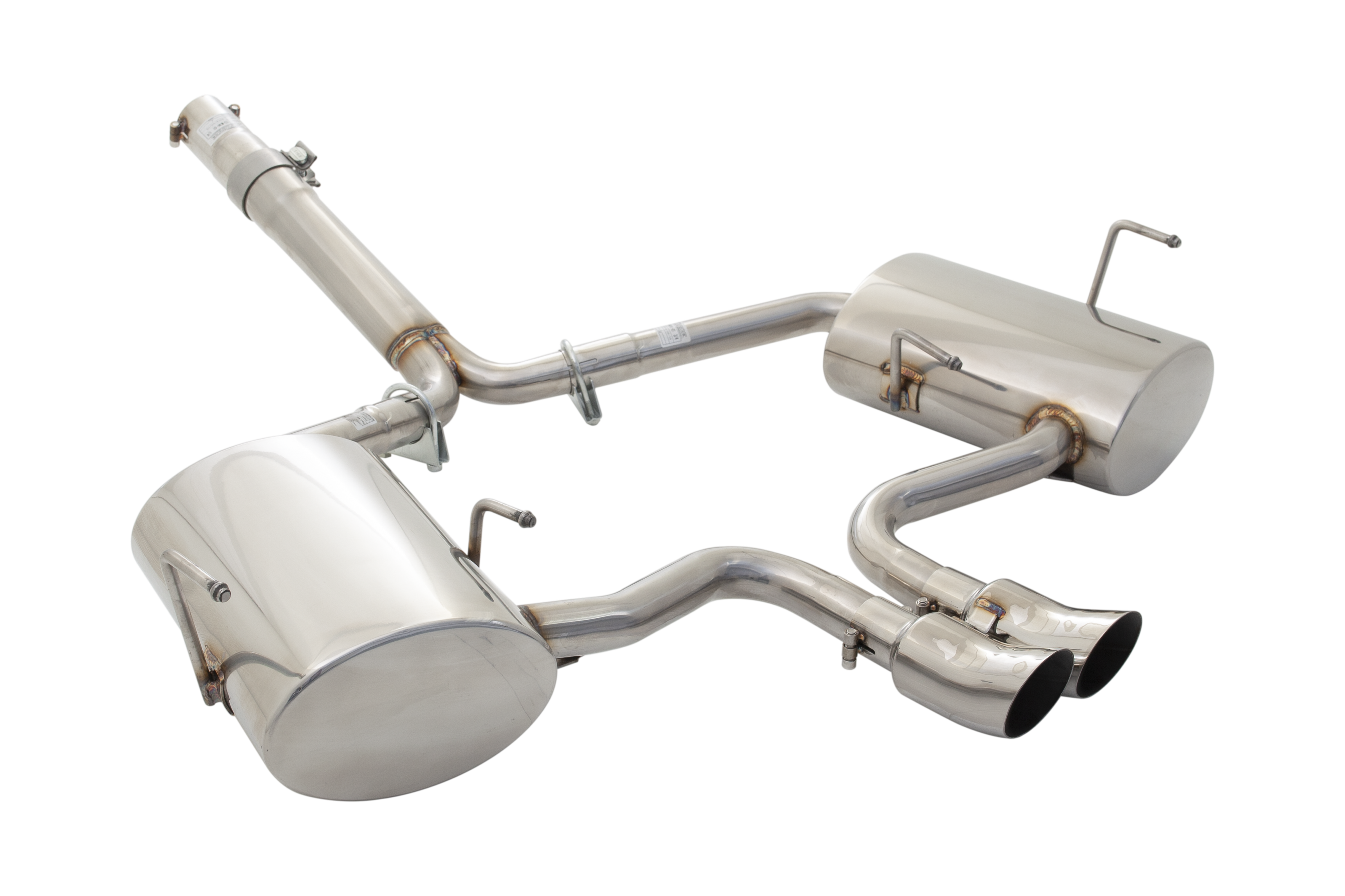 MINI Cooper R50 and R53 PFL Cat Back Exhaust System