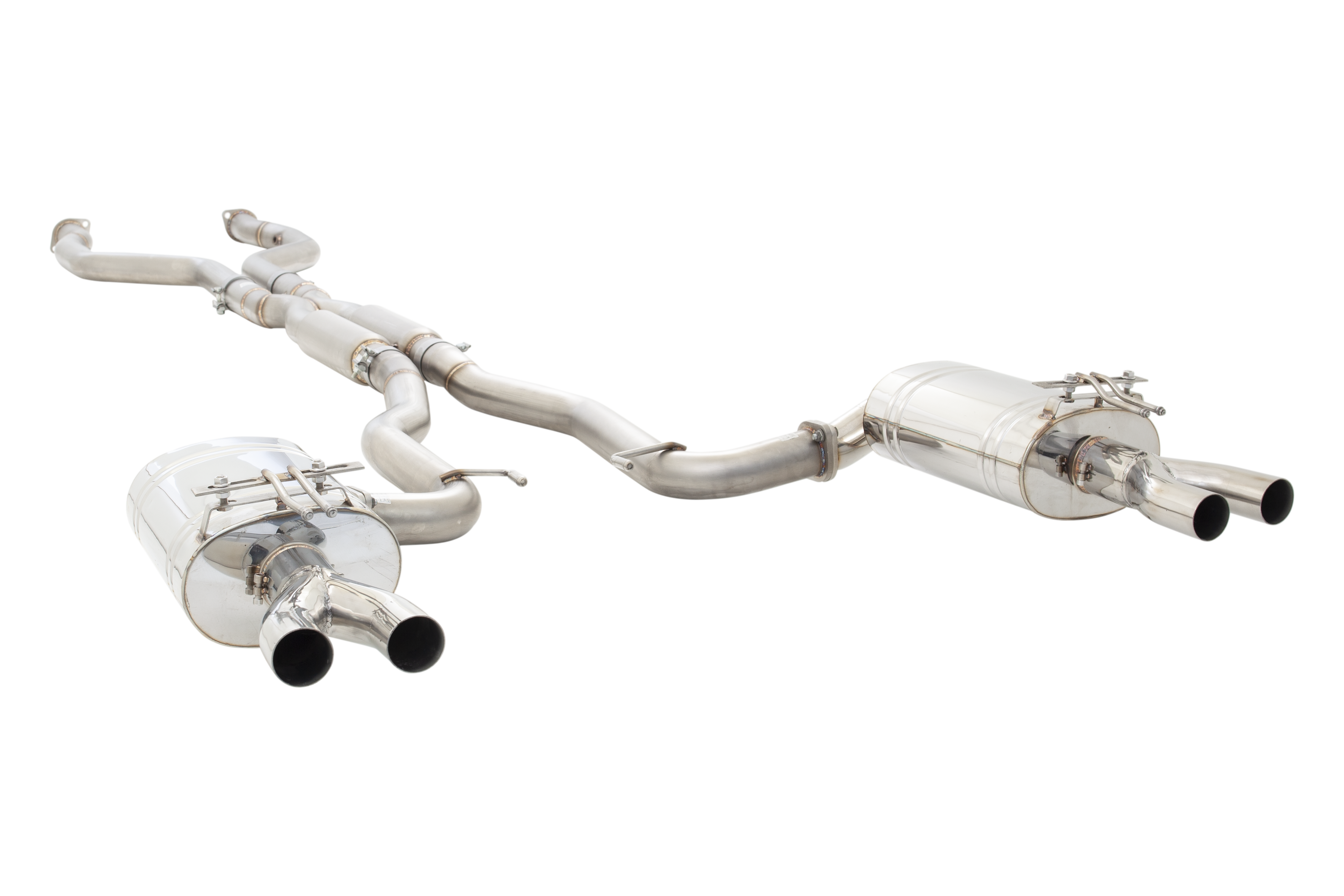 HSV Maloo 304 Stainless Steel Twin 3inch Cat Back Exhaust