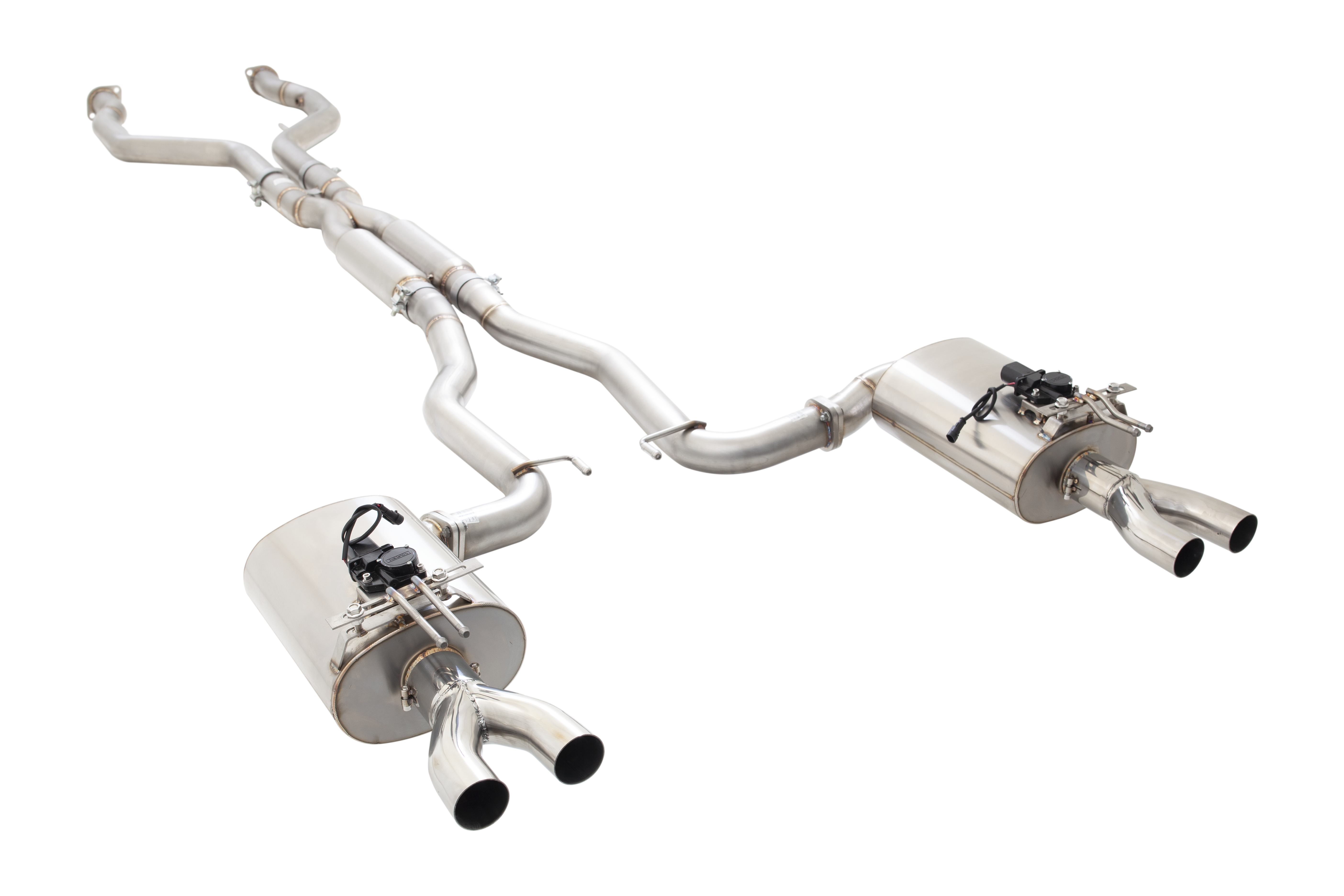 HSV Maloo 304 Stainless Steel Twin 3inch Varex Valved Cat Back Exhaust