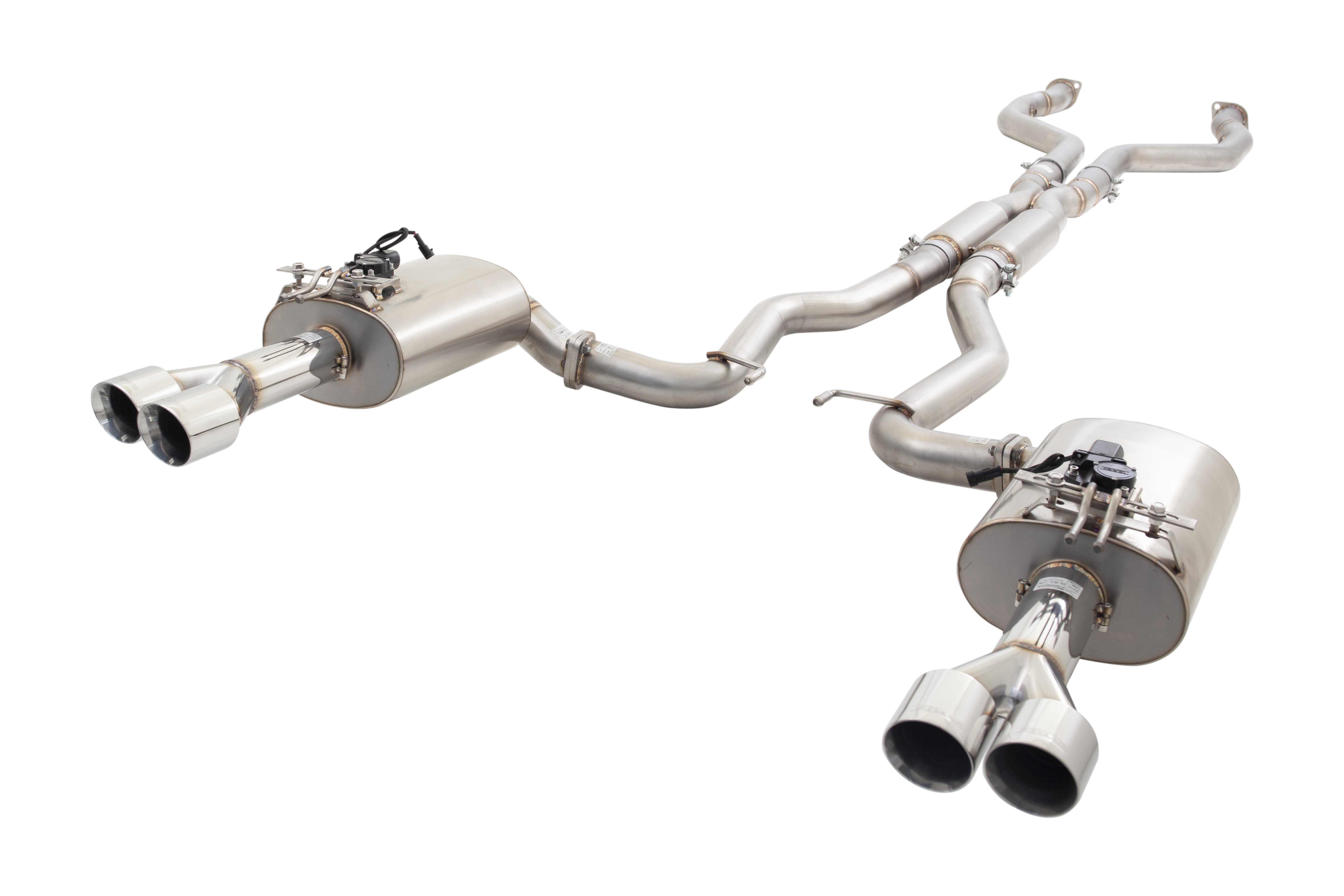 Holden VE/VF Commodore Ute V8 304 Twin 2.5" Varex Valved Cat Back System