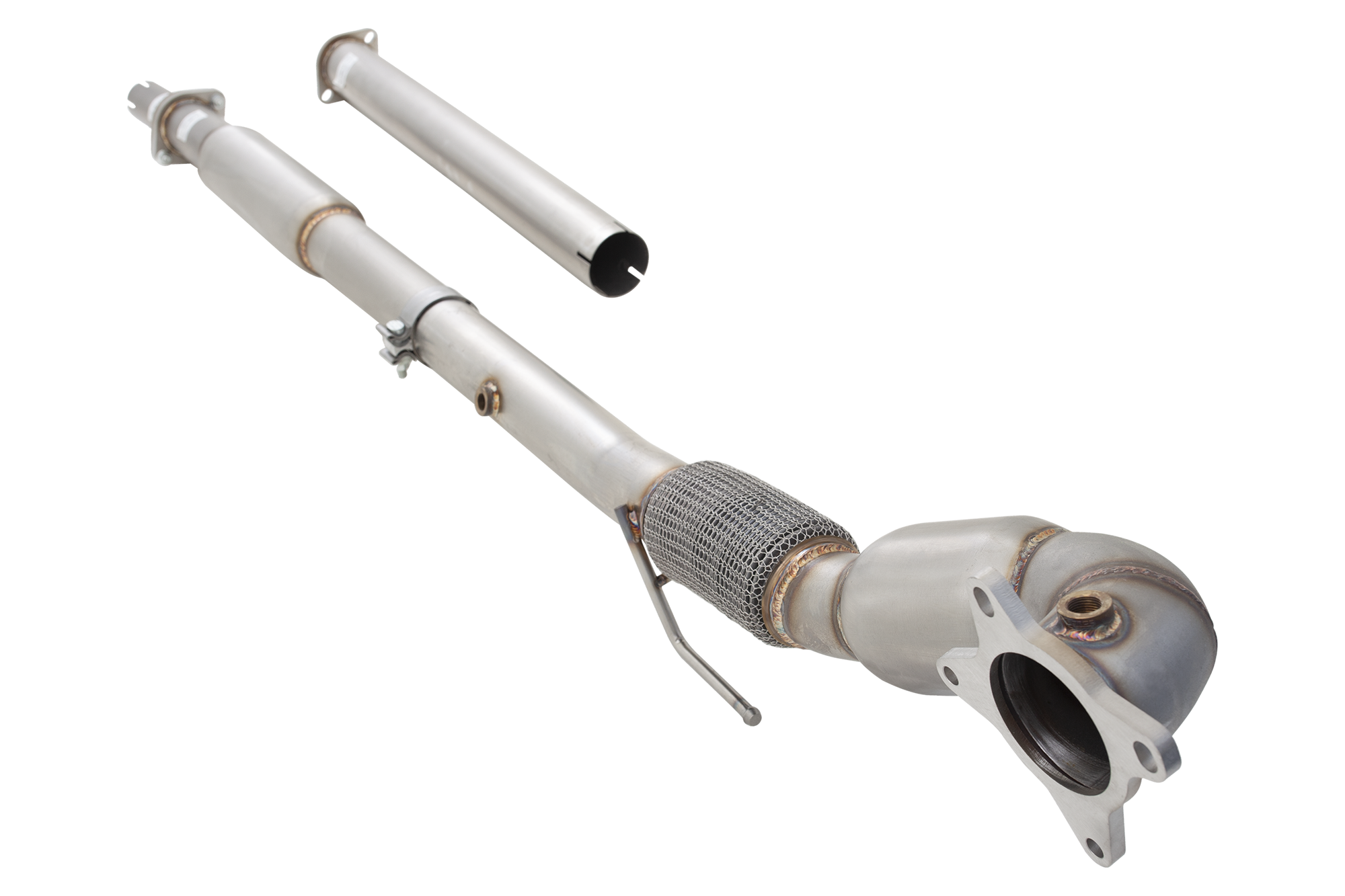 VW GOLF GTI MK5 & MK6 Downpipe with Hi Flow Catalytic Converter