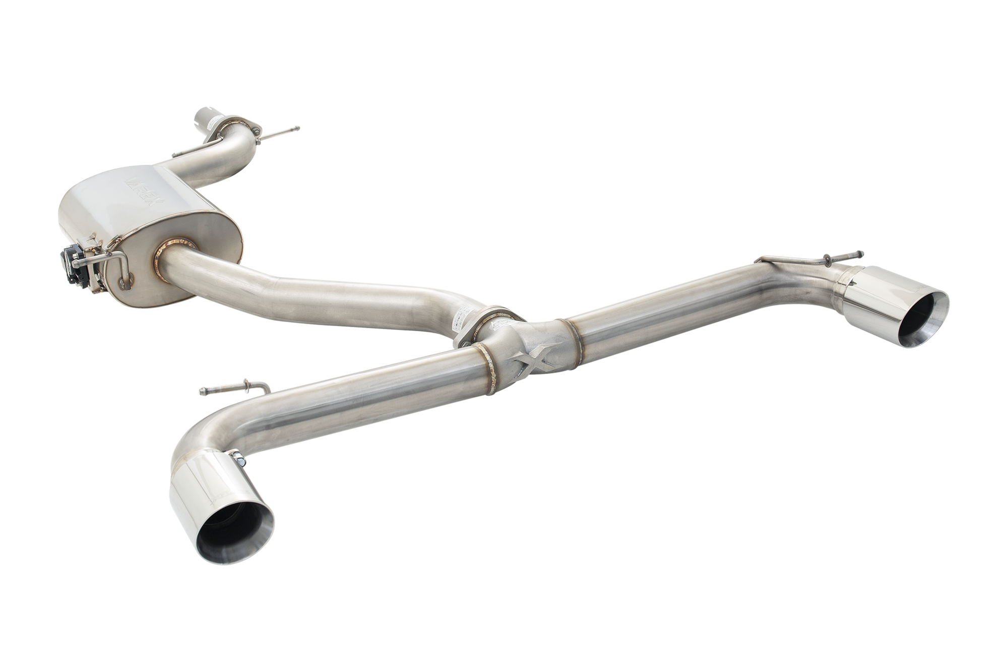 Volkswagen MK6 Varex Valved Turbo Back Exhaust System