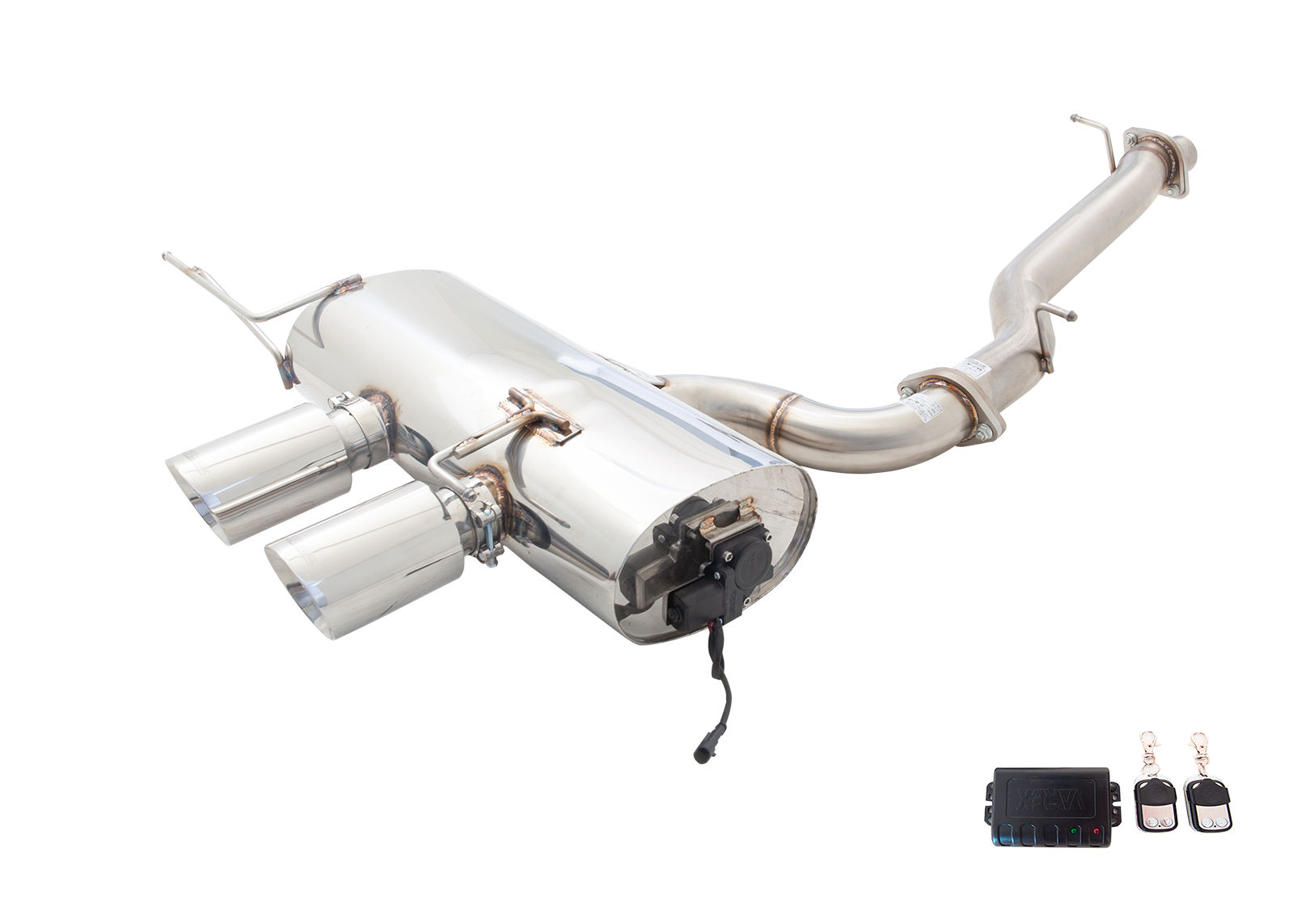 VW GOLF R MK6 Varex Valved Cat Back Exhaust System