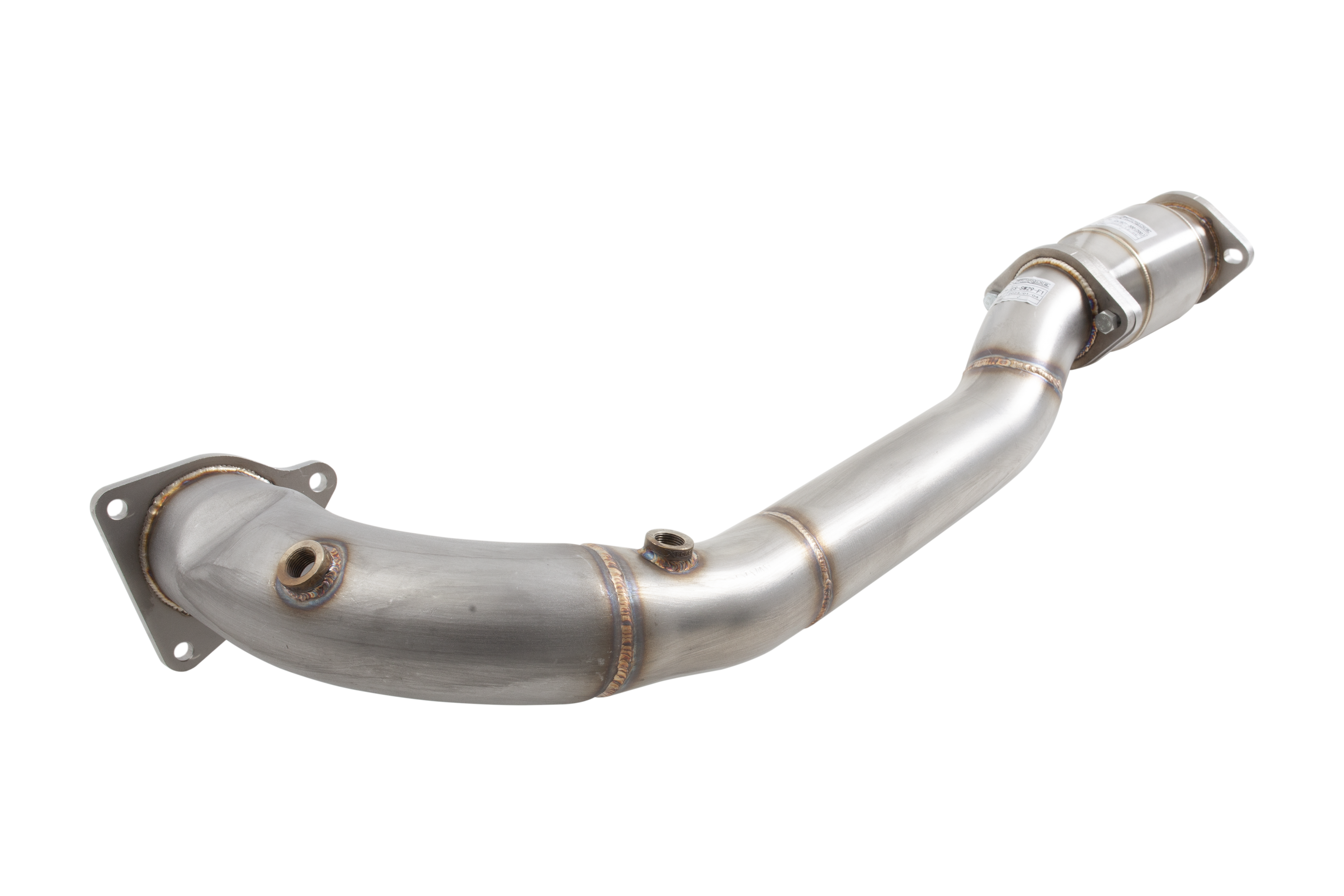 Subaru VB WRX Turbo Exhaust Downpipe with Hi Flow Catalytic Converter