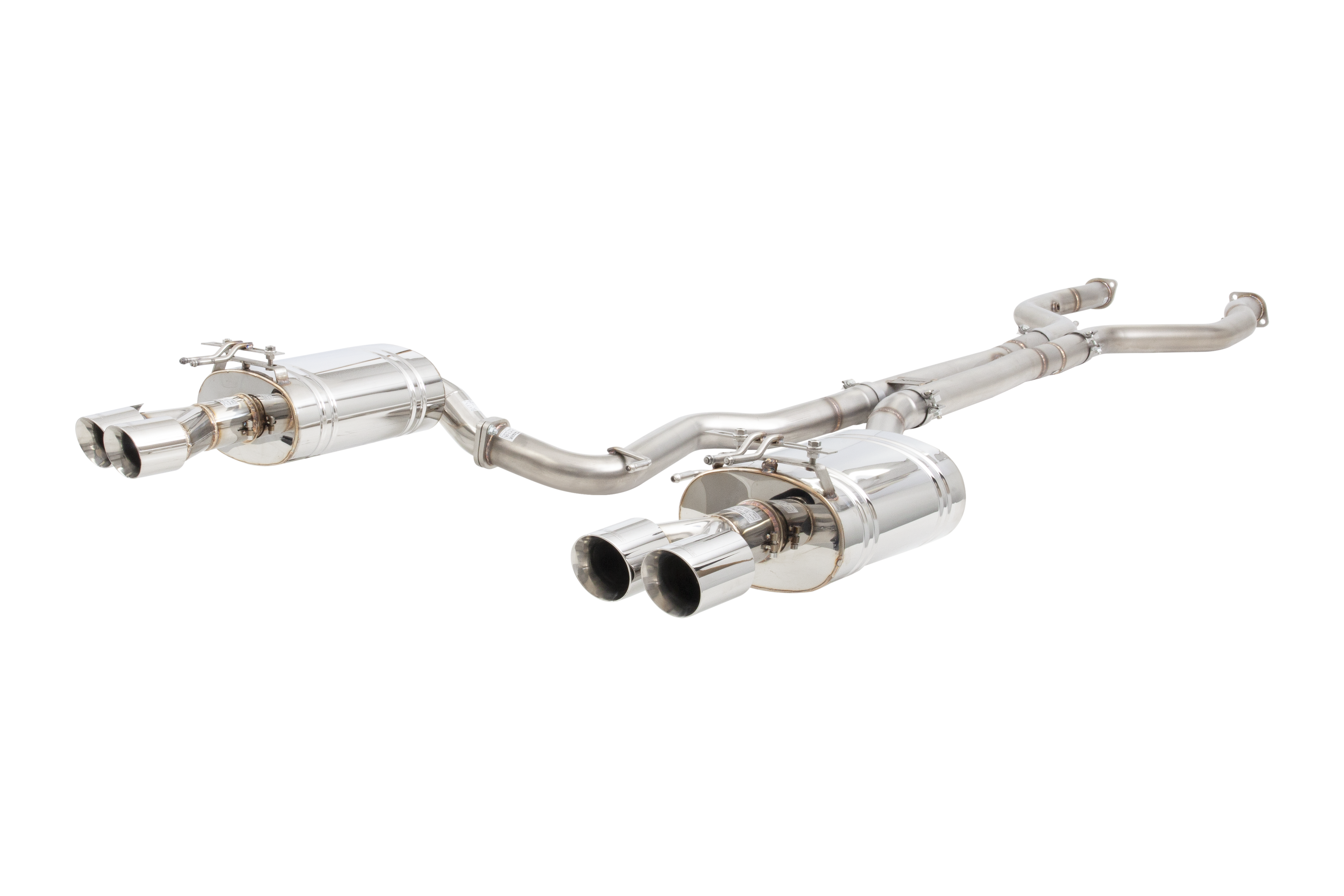 Holden VE/VF V8 Sedan Straight Pipe Center Twin 3Inch 304 SS Cat Back