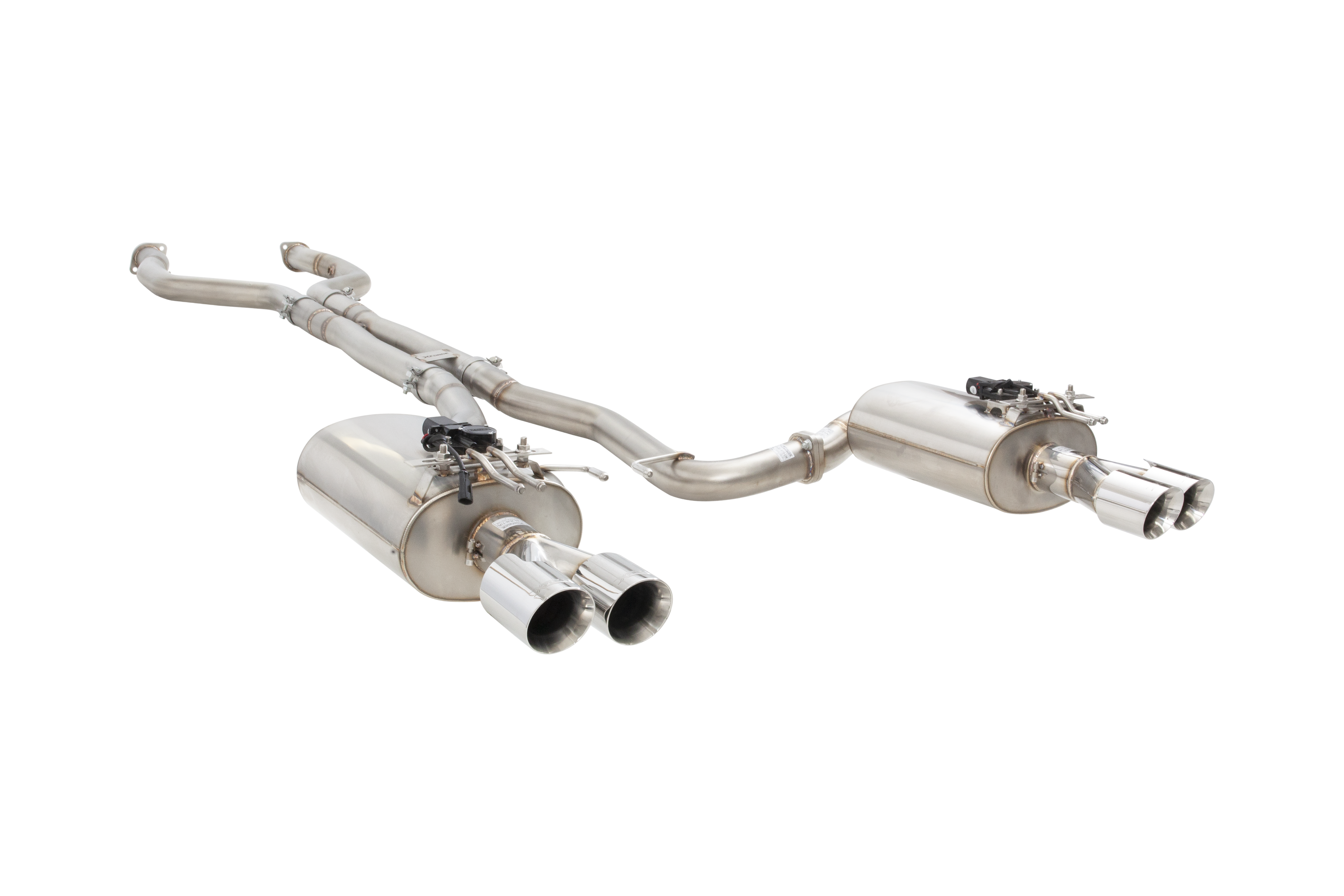 Holden VE VF V8 Sedan Straight Pipe Center 304 SS Twin 3Inch Varex Valved Cat Back