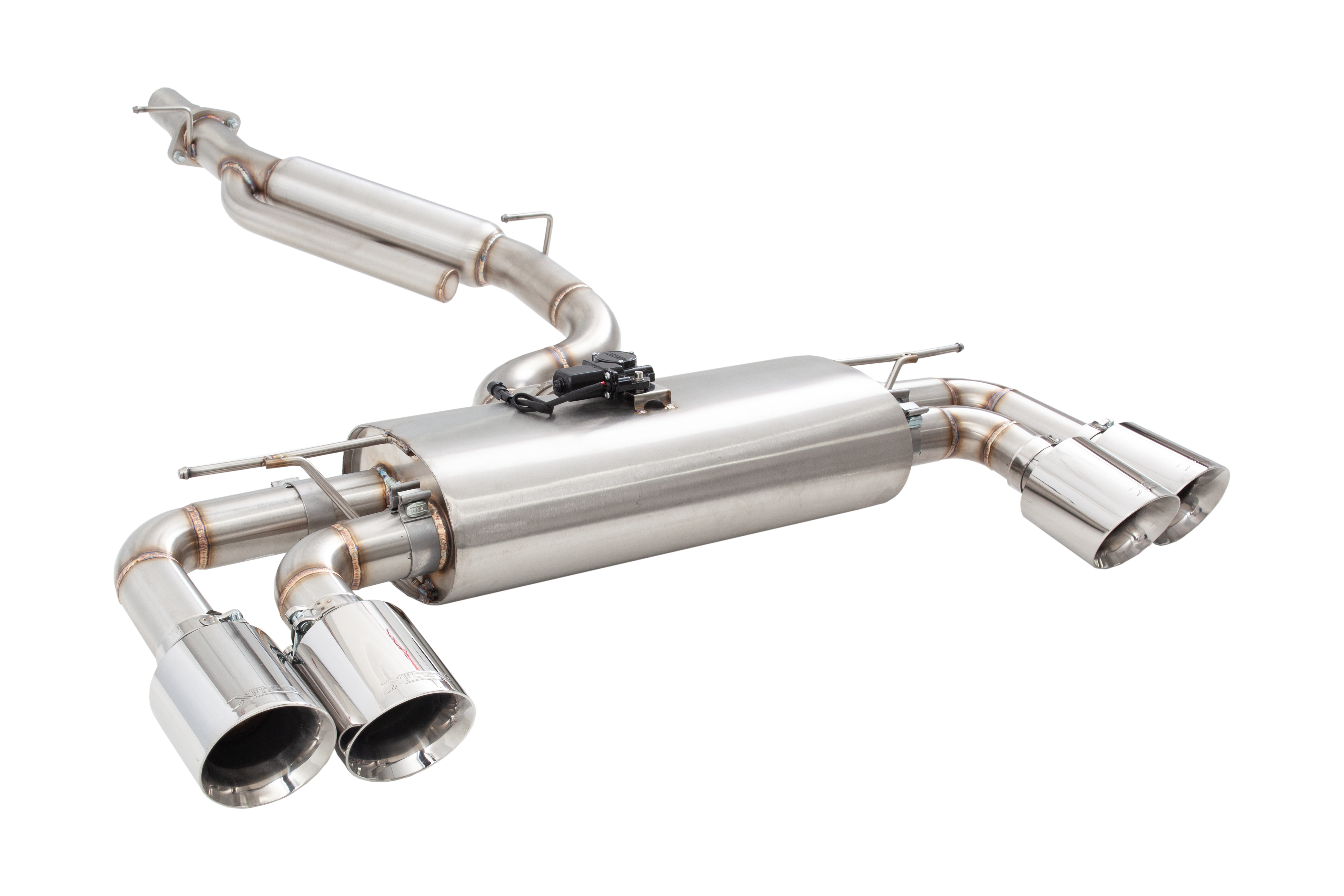 VW GOLF R MK7 Varex Valved Cat Back Exhaust System