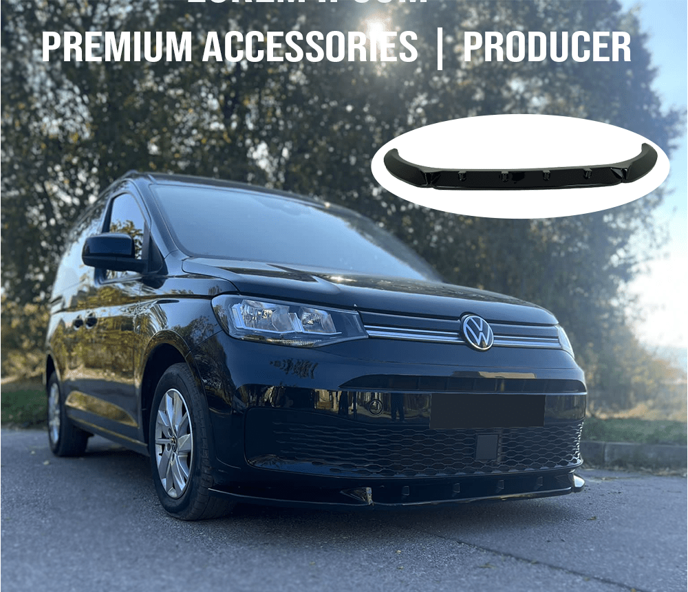 Front Splitter VW Caddy MK5 2021+ Version 2