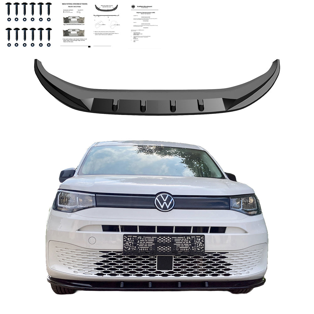 Front Splitter VW Caddy MK5 2021+ Version 2