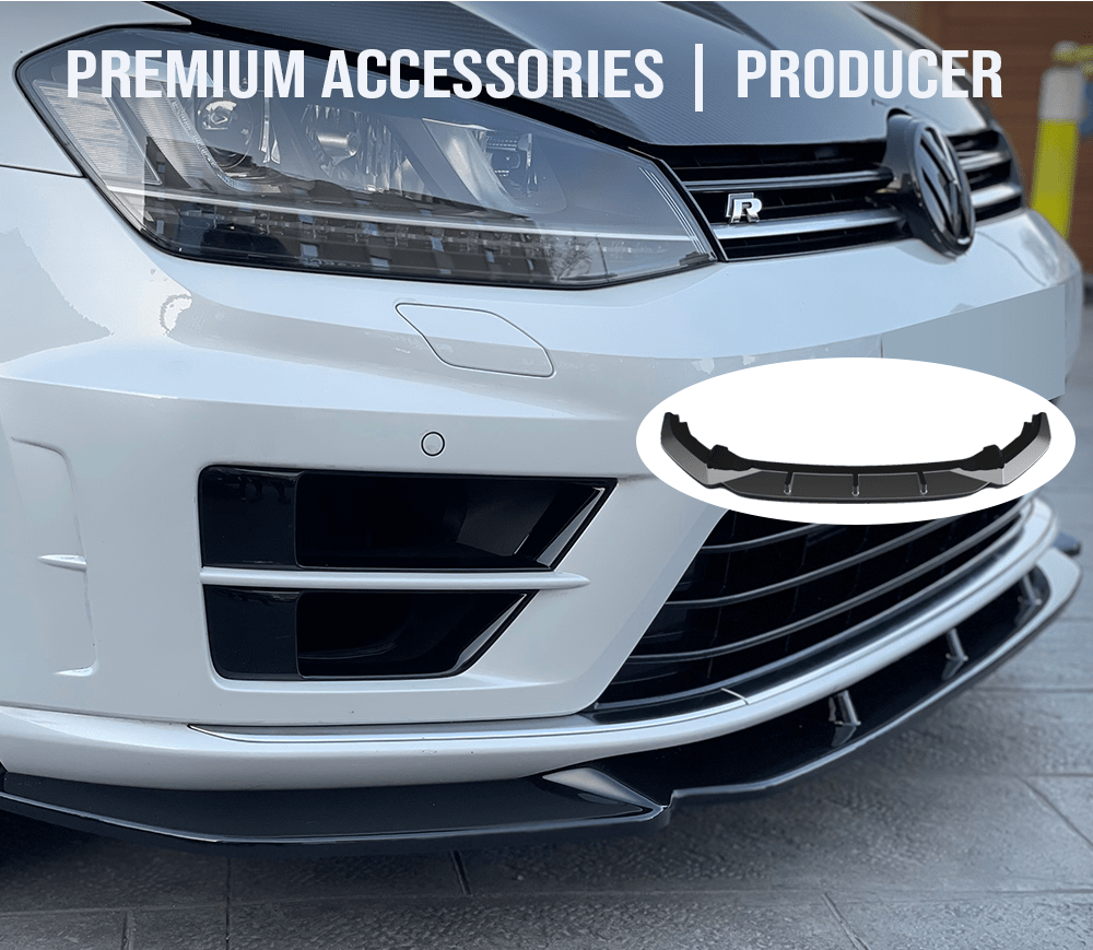 Front Splitter VW Golf MK 7 R 2013-2016 Version 2
