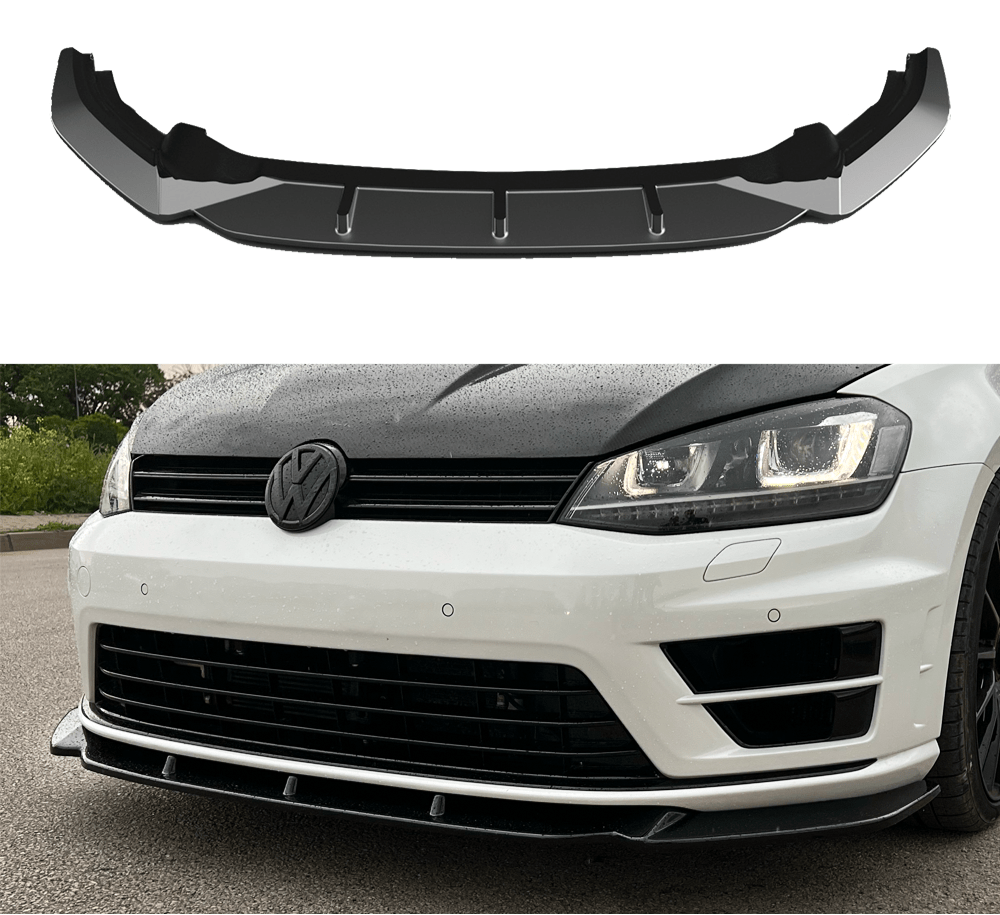 Front Splitter VW Golf MK 7 R 2013-2016 Version 2