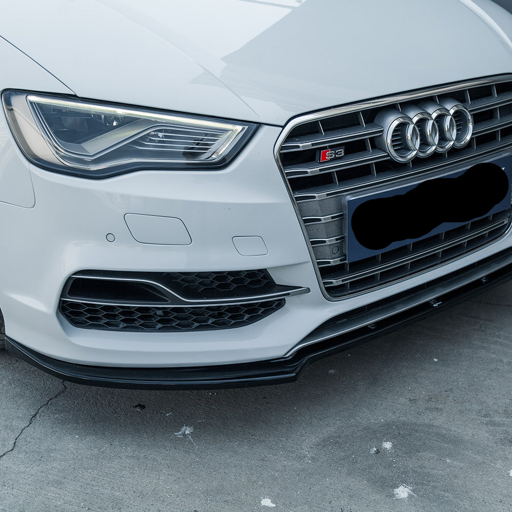 Front Splitter AUDI S3 8V (Sedan / Cabrio) 2013-2016 v2