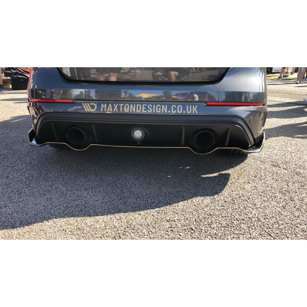 Maxton Design Ford Focus 3 RS 'Aero' Central Rear Splitters