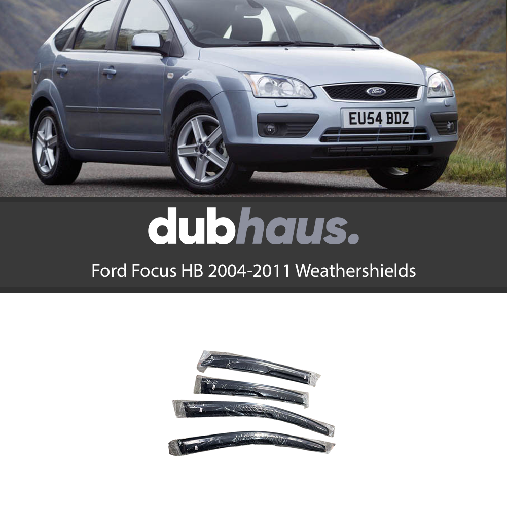 Weather Shield / Window Visor for FORD FOCUS (Hatch Back) 2004 - 2011