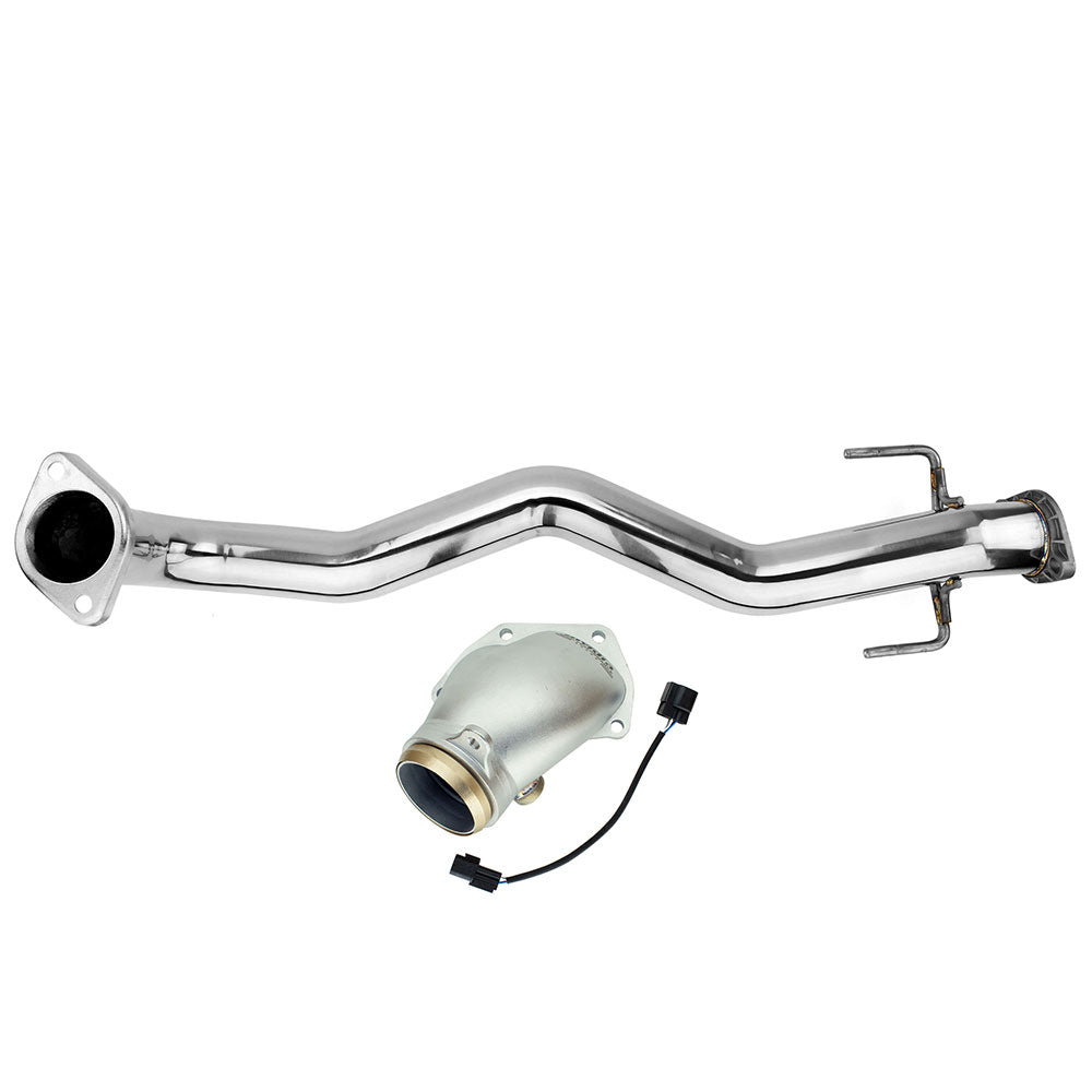 Invidia O2 Outlet Housing/Front Pipe Combo - Mitsubishi Evo 7-9 CT9A