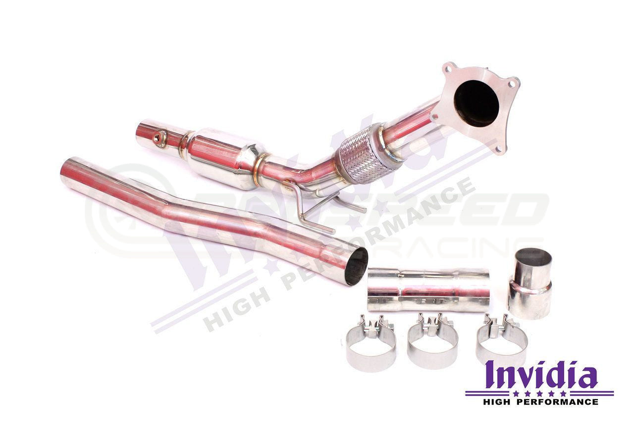 Invidia Down Pipe w/High Flow Cat - VW Golf GTI Mk