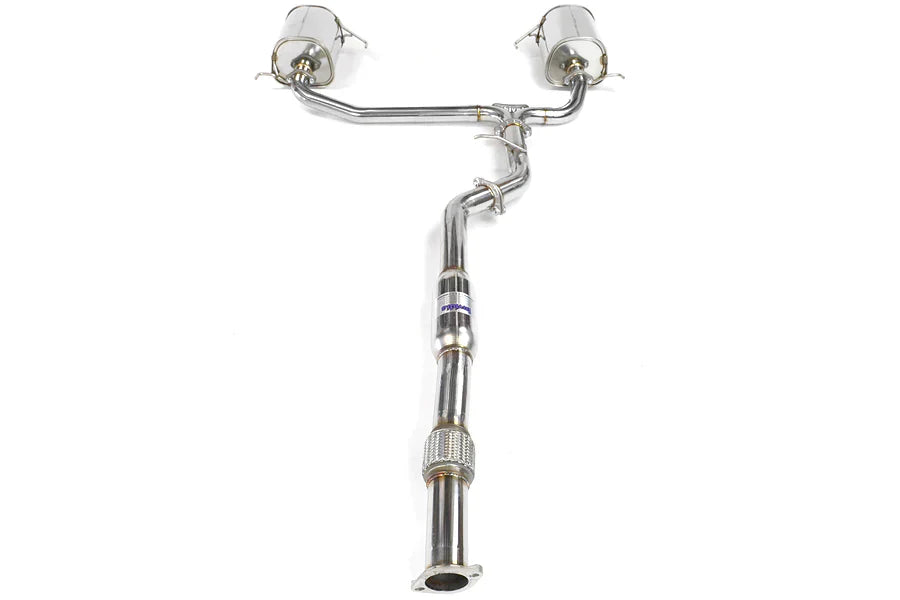 Q300 Turbo Back Exhaust - Subaru 08-10 WRX Sedan/Forester XT SH 08-13 (5MT/4AT)