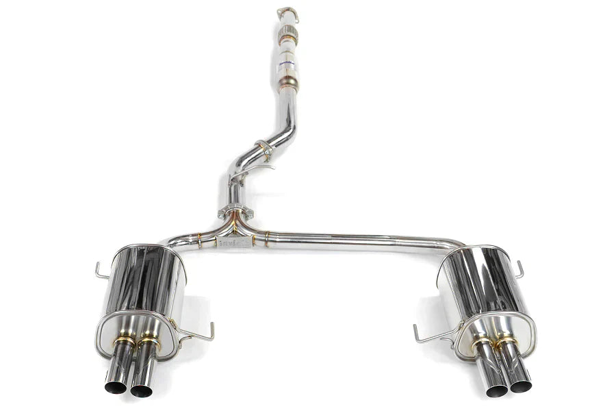Q300 Turbo Back Exhaust - Subaru 08-10 WRX Sedan/Forester XT SH 08-13 (5MT/4AT)