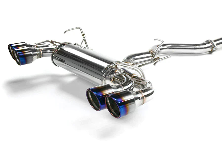 Q300 Turbo Back Exhaust - Subaru 08-10 WRX Sedan/Forester XT SH 08-13 (5MT/4AT)