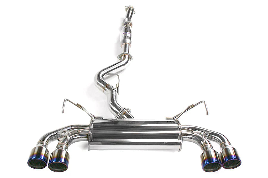 Q300 Turbo Back Exhaust - Subaru 08-10 WRX Sedan/Forester XT SH 08-13 (5MT/4AT)