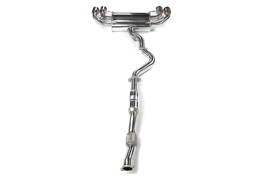 Q300 Turbo Back Exhaust - Subaru 08-10 WRX Sedan/Forester XT SH 08-13 (5MT/4AT)