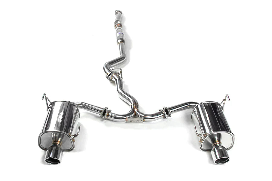 Q300 Turbo Back Exhaust - Subaru 08-10 WRX Sedan/Forester XT SH 08-13 (5MT/4AT)