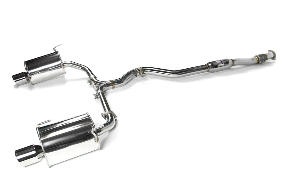 Q300 Turbo Back Exhaust - Subaru 08-10 WRX Sedan/Forester XT SH 08-13 (5MT/4AT)