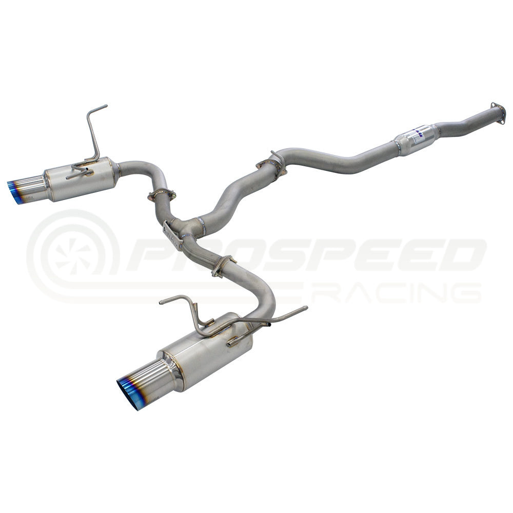 Invidia Titan G5 Titanium N1 Cat Back Exhaust - Mitsubishi Evo X CZ4A