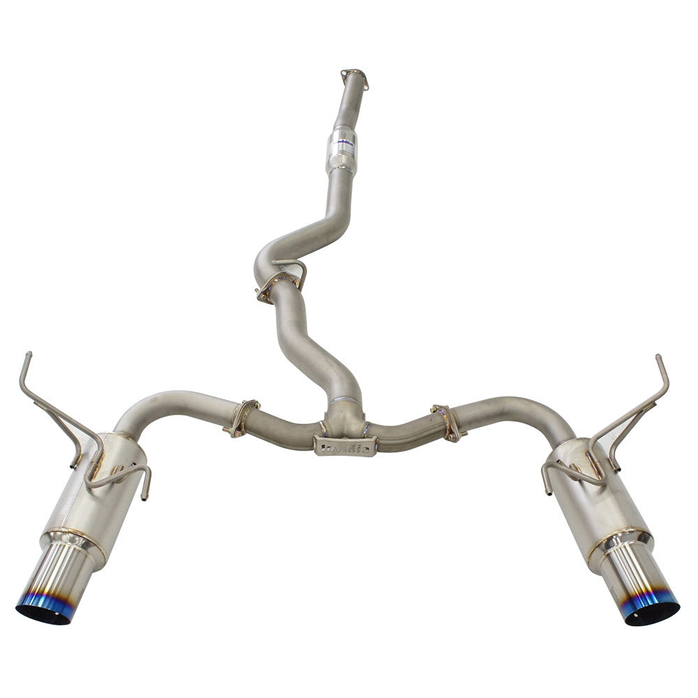Invidia Titan G5 Titanium N1 Cat Back Exhaust - Mitsubishi Evo X CZ4A