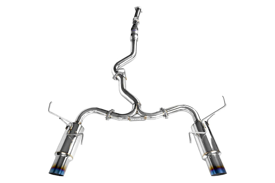 Invidia N1 Turbo Back Exhaust - Subaru WRX 08-14/STI 08-21/Forester XT SH 08-13 (5MT/6MT)