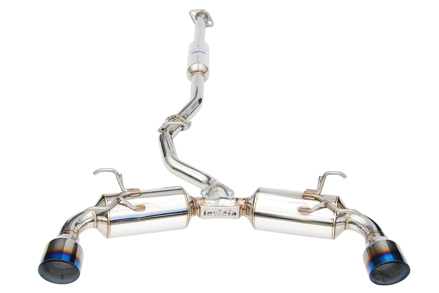 Invidia N2 70mm Cat Back Exhaust - Subaru BRZ & Toyota 86 12-21, 22+