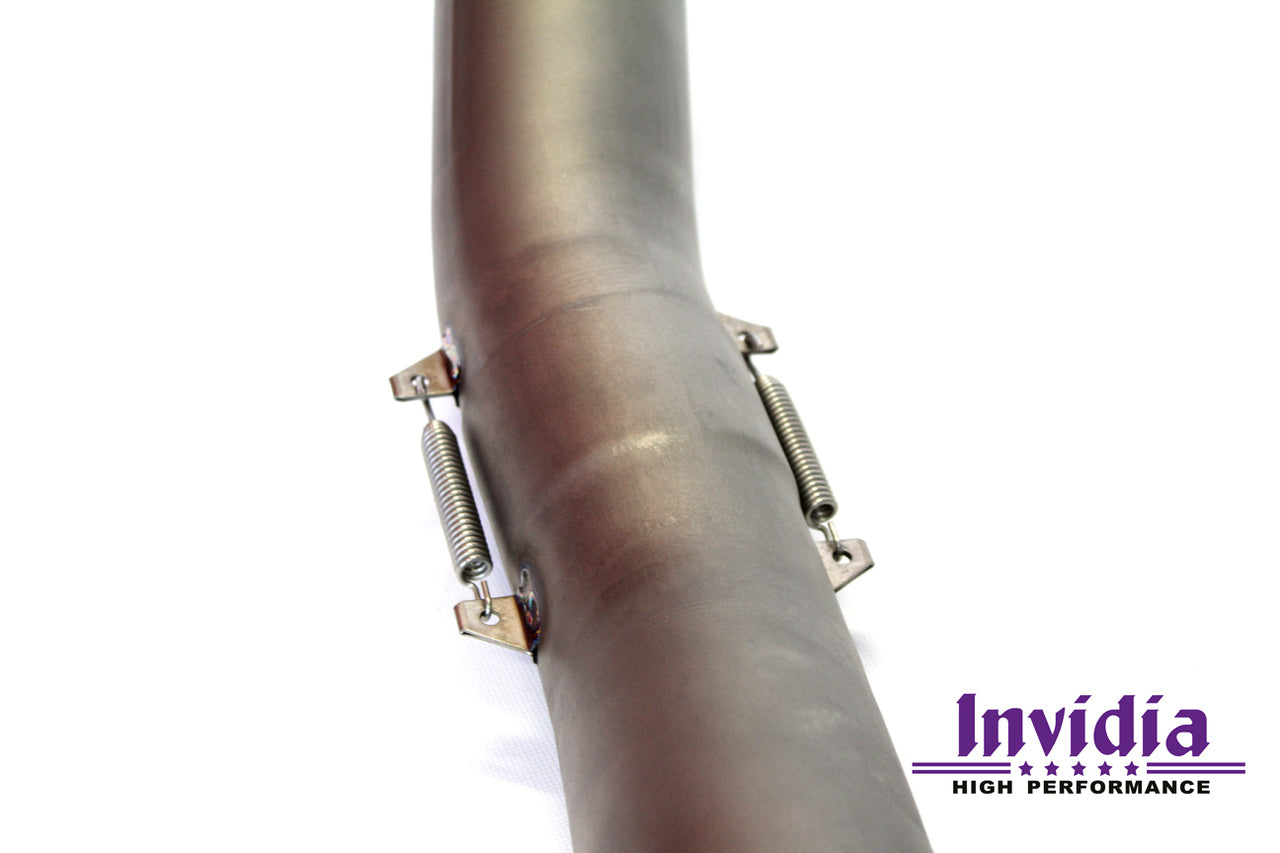 Invidia Titan G5 Titanium N1 Single Exit Cat Back Exhaust Resonated - Subaru BRZ & Toyota 86 12-21, 22+