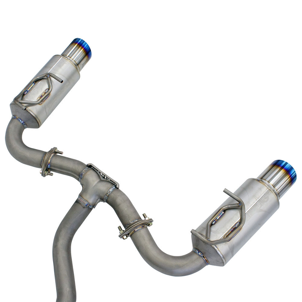 Invidia Titan G5 Titanium N1 Cat Back Exhaust - Mitsubishi Evo X CZ4A