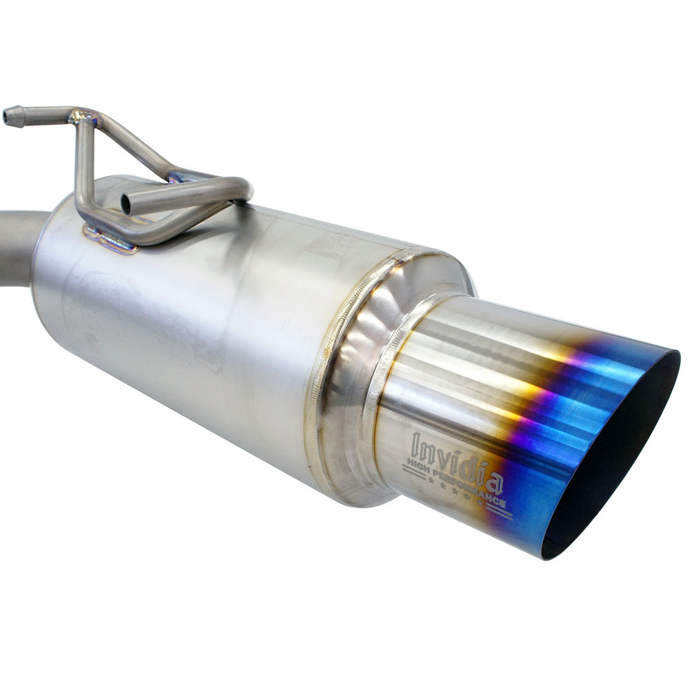 Invidia Titan G5 Titanium N1 Cat Back Exhaust - Mitsubishi Evo X CZ4A