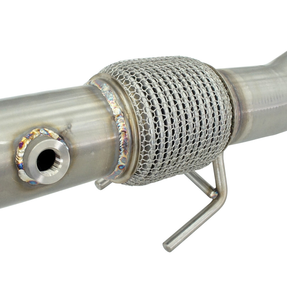 Invidia Down Pipe w/High Flow Cat - VW Golf GTI Mk