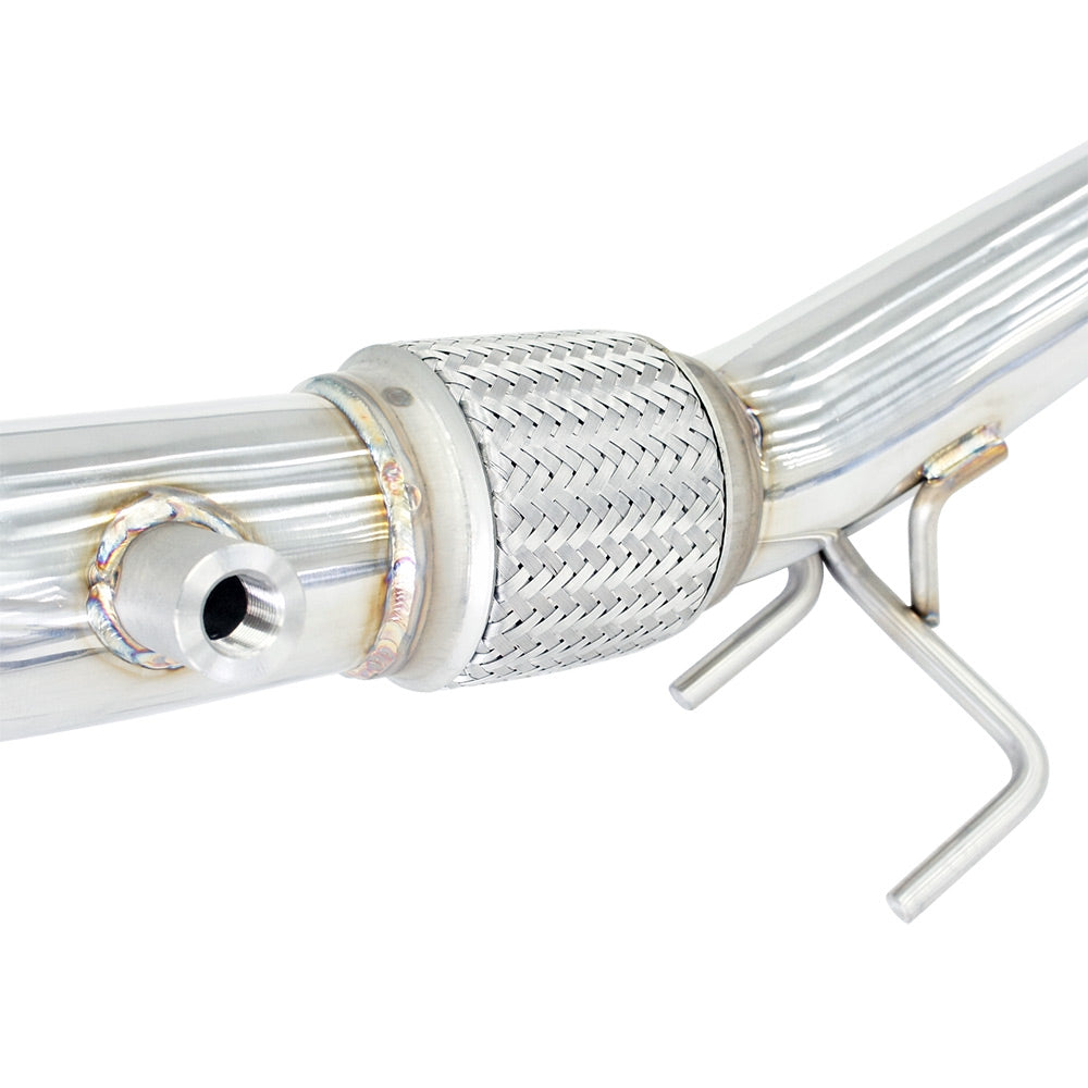 Invidia Q300 Valved Turbo Back Exhaust w/Oval Tips - VW Golf R Mk7