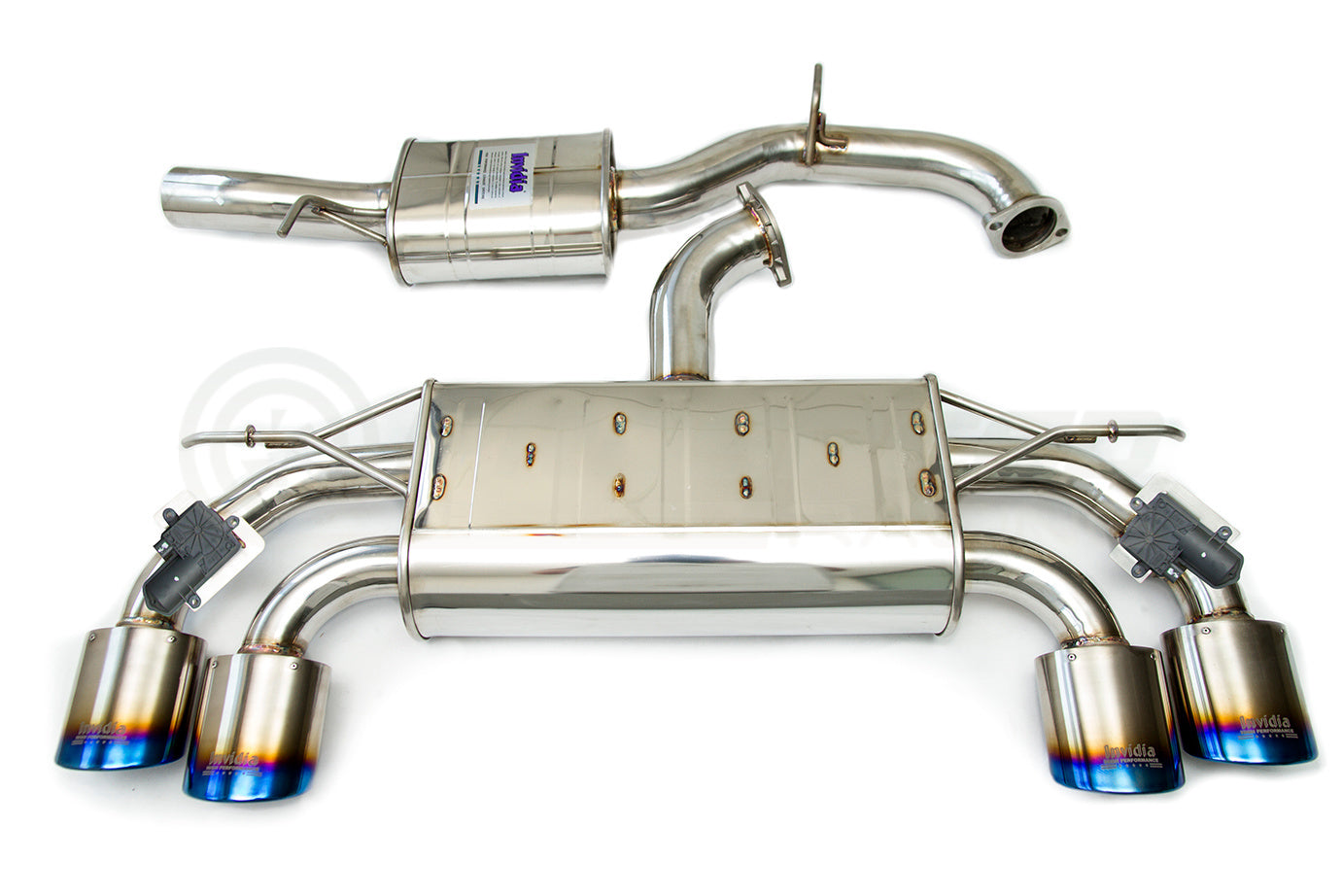 Invidia Q300 Valved Catback Exhaust w/Oval Tips - VW Golf R Mk7