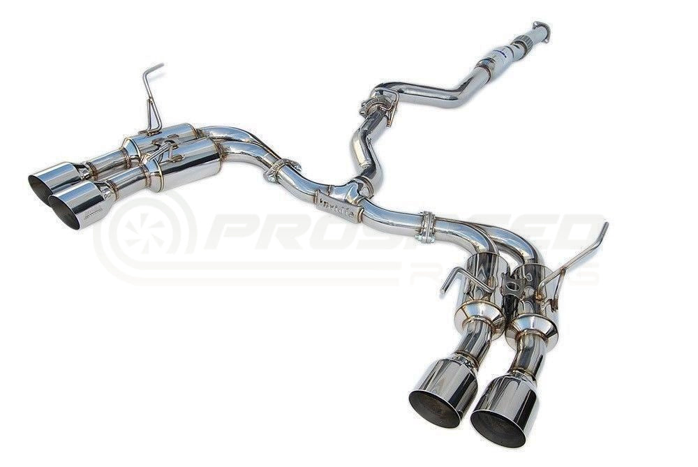 Invidia R400 Cat Back Exhaust - Subaru WRX 11-14/STI 08-14 (Hatch)