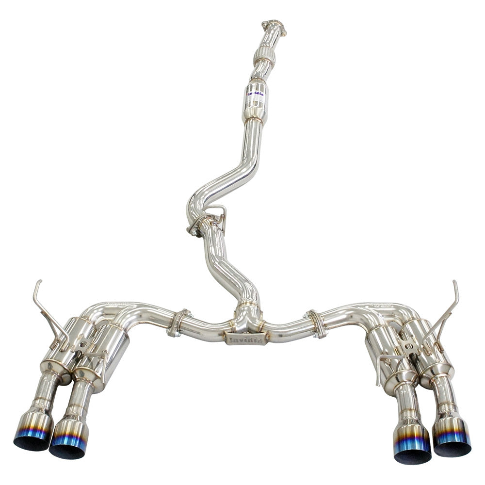 Invidia R400 Cat Back Exhaust - Subaru WRX 11-14/STI 08-14 (Hatch)