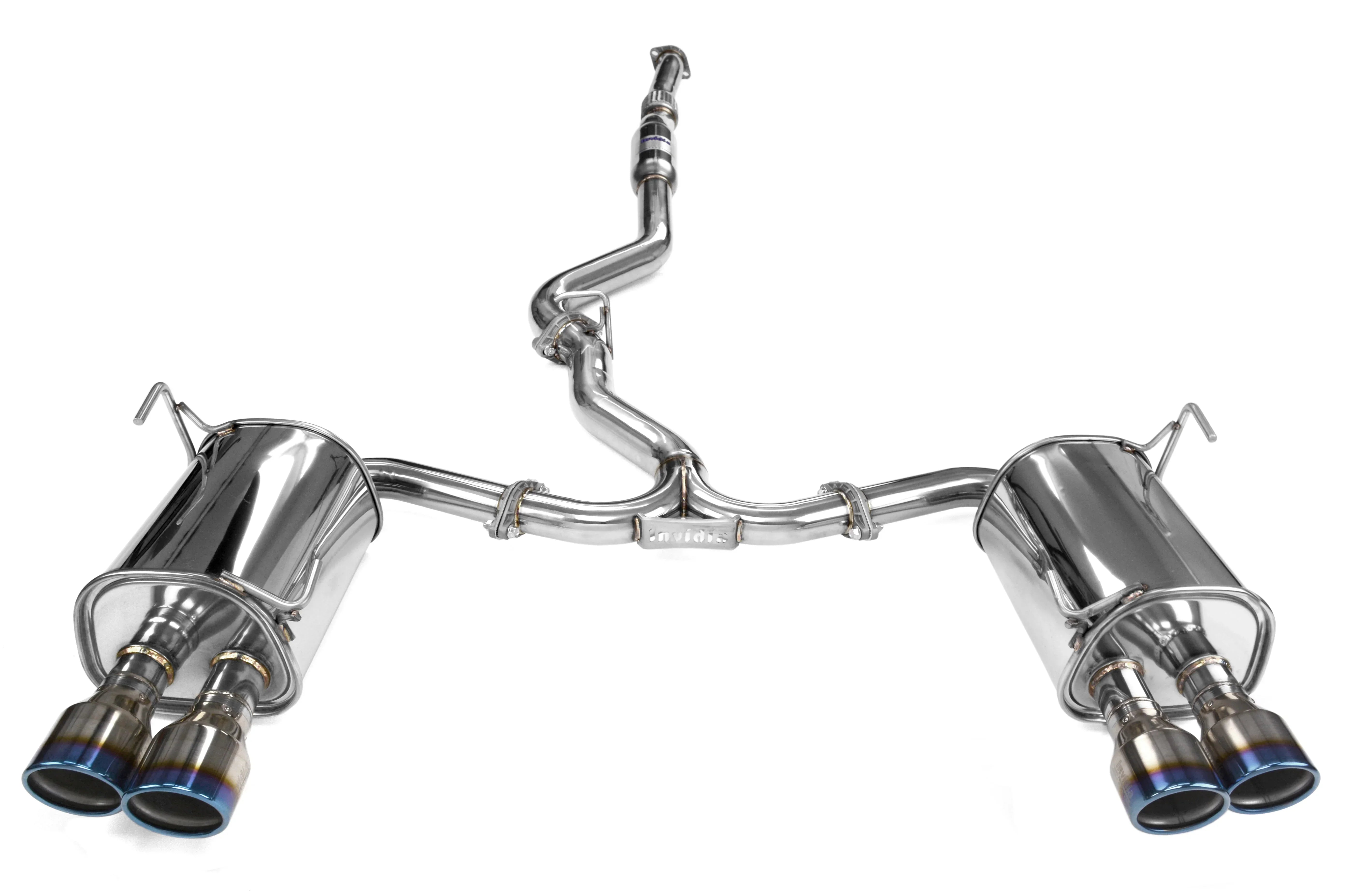 Q300 Turbo Back Exhaust - Subaru 08-10 WRX Sedan/Forester XT SH 08-13 (5MT/4AT)
