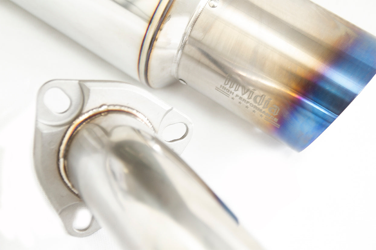 Invidia N1 Single Exit Cat Back Exhaust - Honda Civic FC/FK 16-20 1.5T (Excl Centre Exit RS)