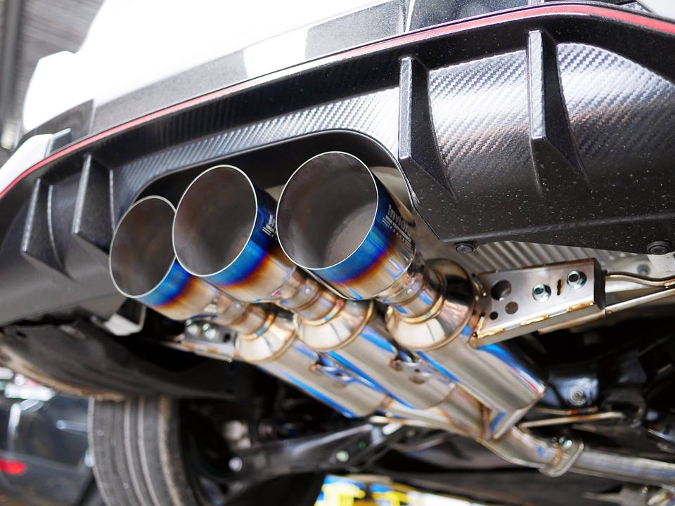 Invidia R400 Turbo Back Exhaust - VW Golf GTI Mk7.5