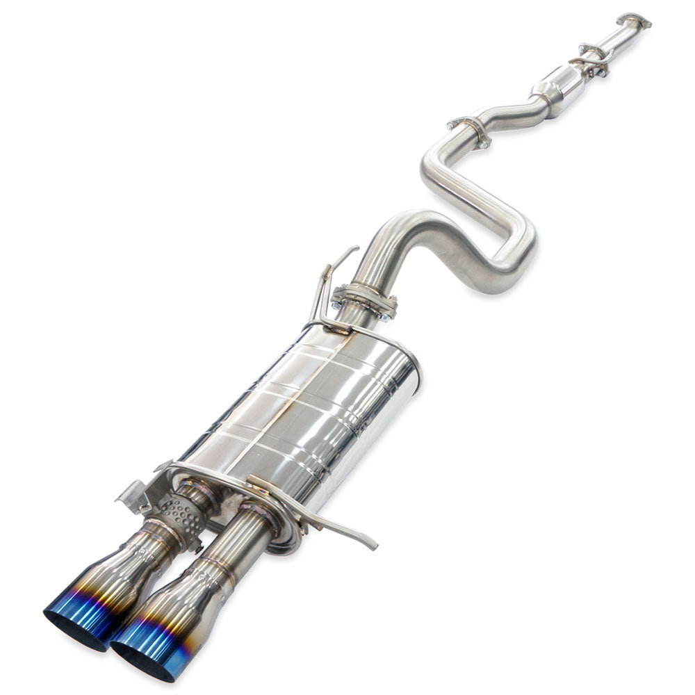 Invidia Q300 Valved Cat Back Exhaust w/Straight Cut Ti Tips - Hyundai I20 N 2021-2023