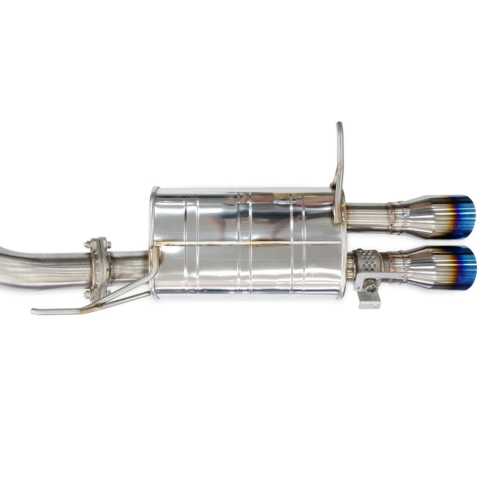 Invidia Q300 Valved Cat Back Exhaust w/Straight Cut Ti Tips - Hyundai I20 N 2021-2023