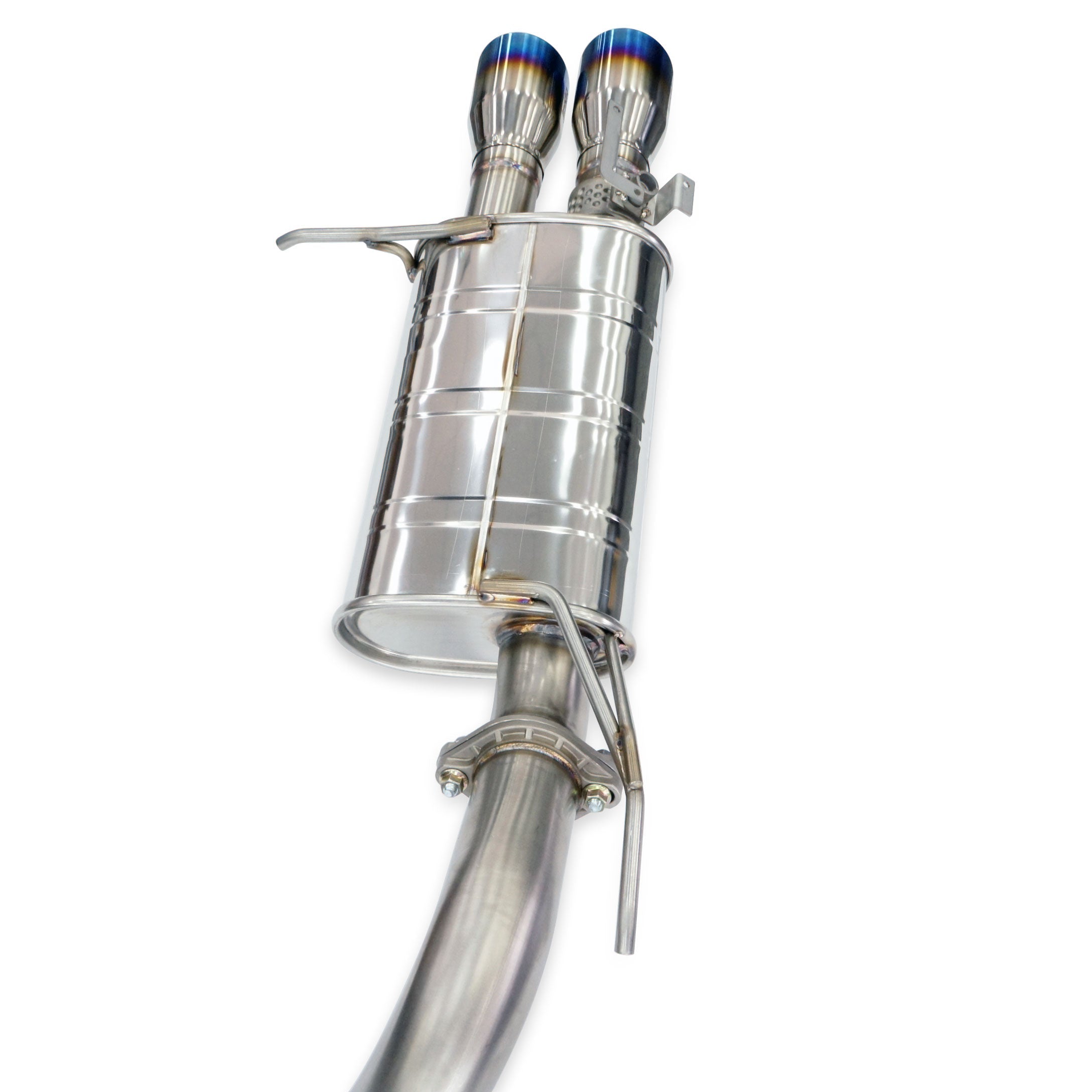 Invidia Q300 Valved Cat Back Exhaust w/Straight Cut Ti Tips - Hyundai I20 N 2021-2023