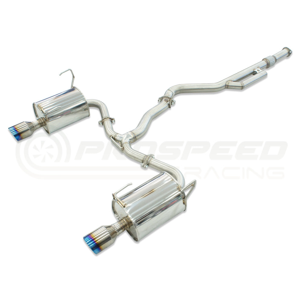 Q300 Turbo Back Exhaust - Subaru 08-10 WRX Sedan/Forester XT SH 08-13 (5MT/4AT)