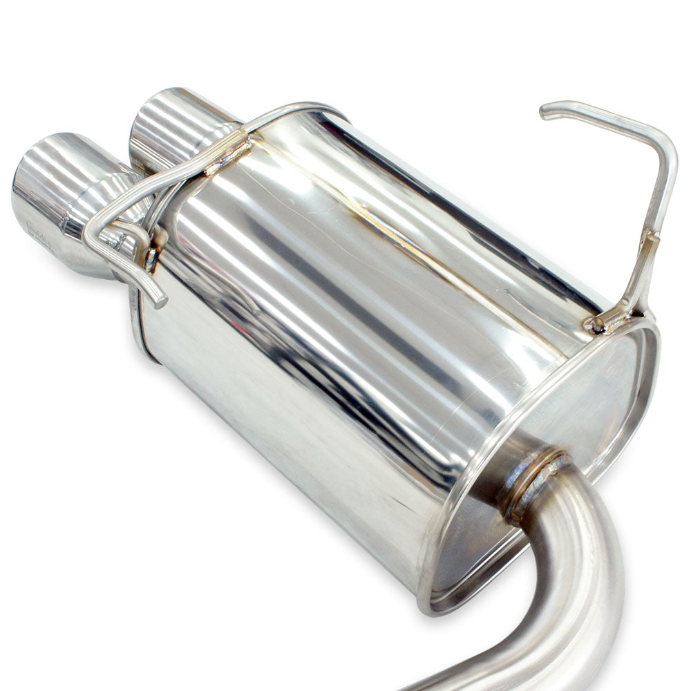 Q300 Turbo Back Exhaust - Subaru 08-10 WRX Sedan/Forester XT SH 08-13 (5MT/4AT)