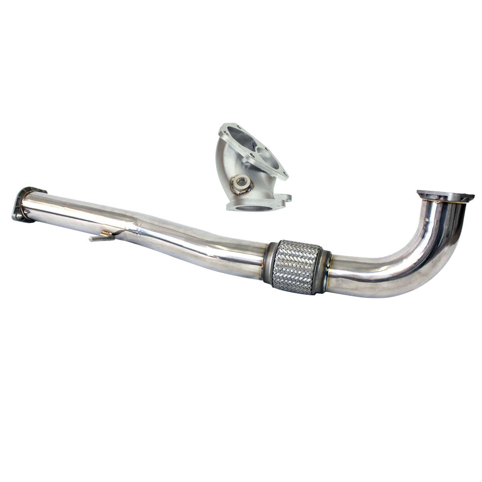 Invidia O2 Outlet Housing/Front Pipe Combo - Mitsubishi Evo 7-9 CT9A